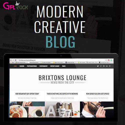 Brixton Blog – A Responsive WordPress Blog Theme